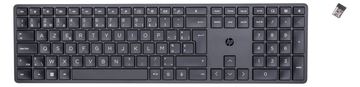 HP 450 Wireless BLK Programmab - Tastatur - TL: Belgisch, AZERTY von LumaTech