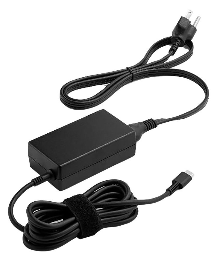 HP 65 W USB-C LC-Netzteil - Laptop - Drinnen - 65 W - AC-an-DC - HP - Schwarz