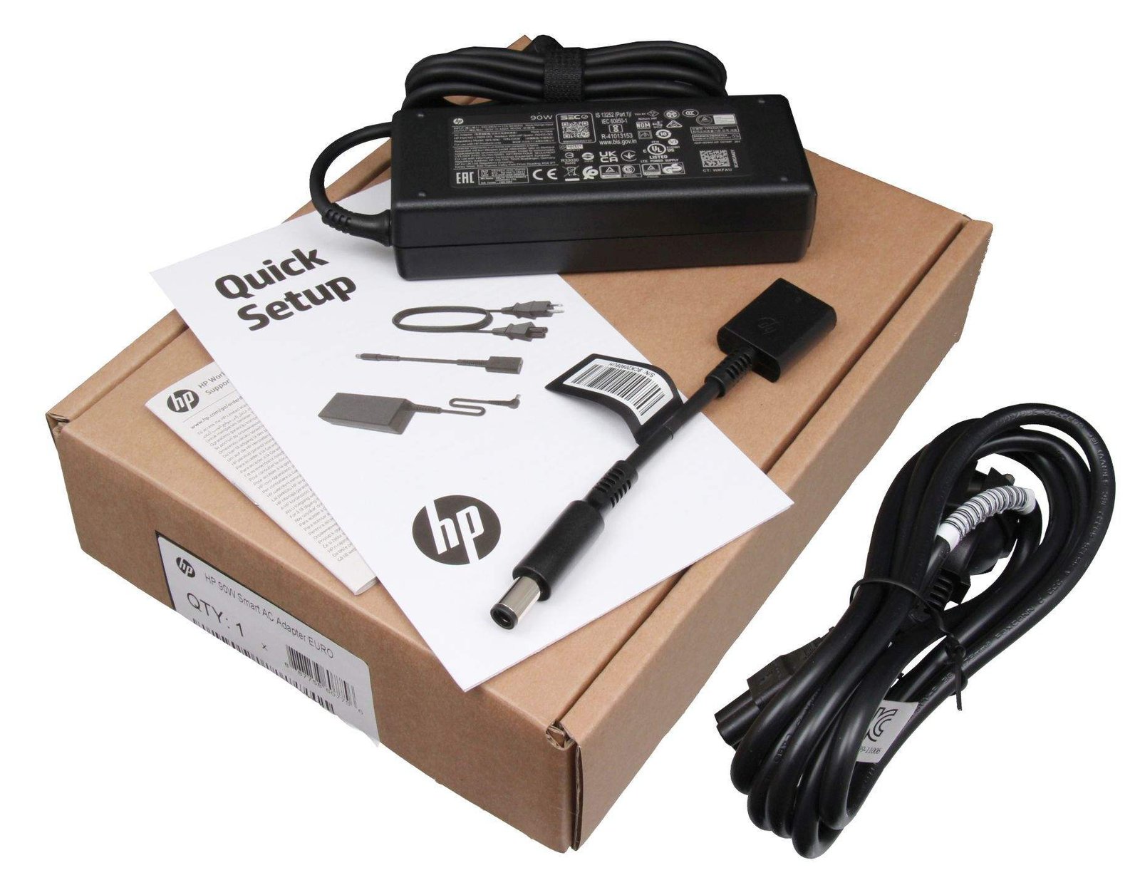 HP 710414-001 Netzteil mit Adapter