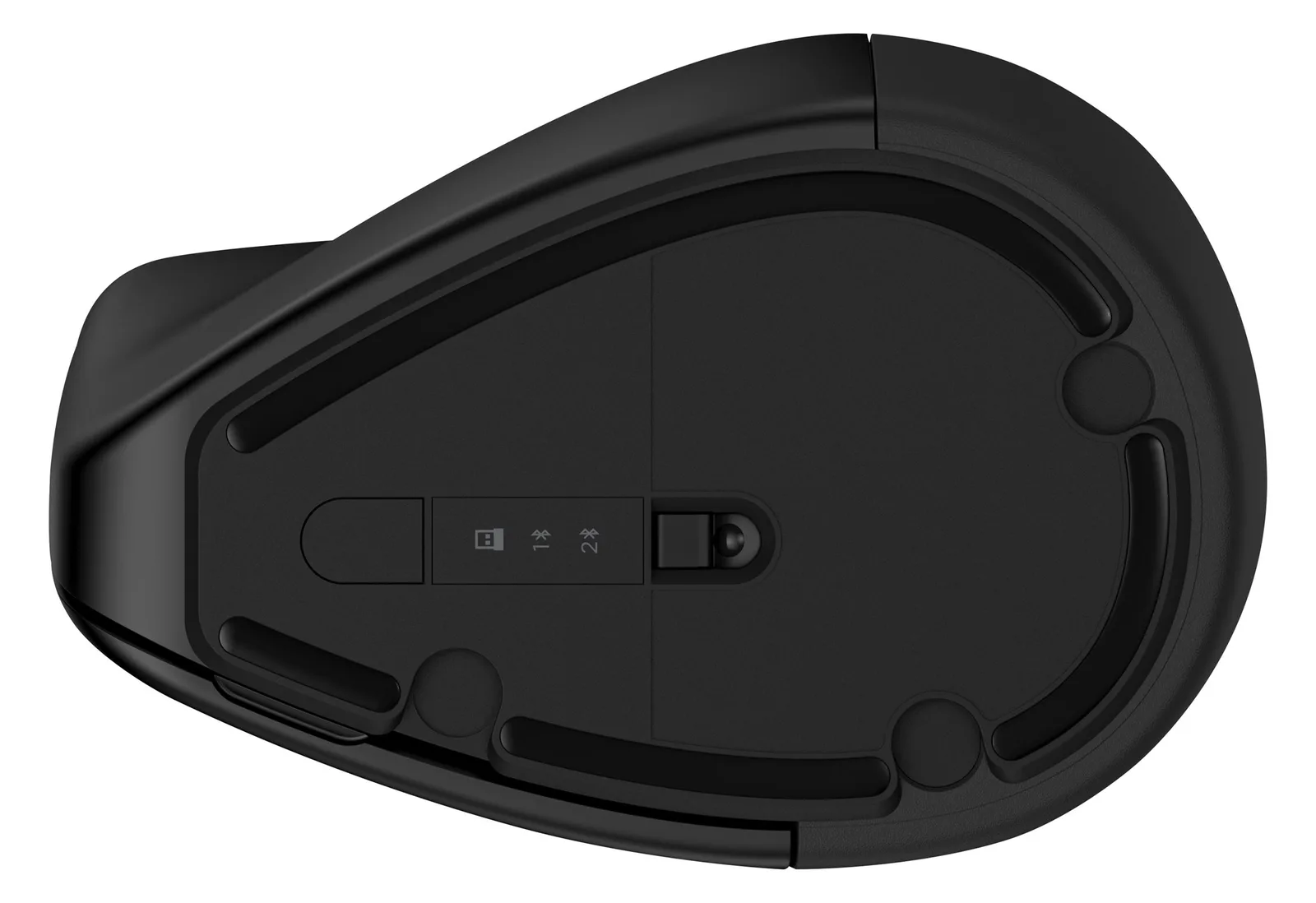 HP 920 - Vertikale Maus - ergonomisch - 6 Tasten - kabellos - 2.4 GHz, Bluetooth 5.3 - kabelloser Empfänger (USB), Ansicht 5