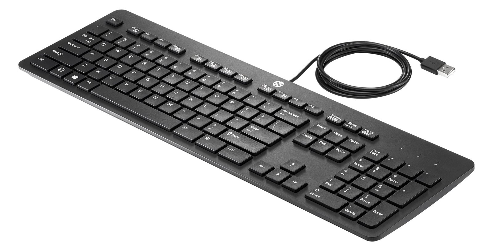 HP Business Slim - Tastatur - USB - TL: Portugiesisch, QWERTY