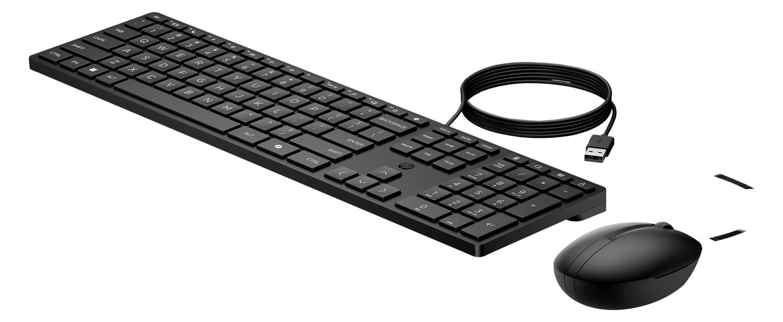 HP Desktop 320MK - Tastatur-und-Maus-Set - full size - TL: Schweiz, QWERTZ