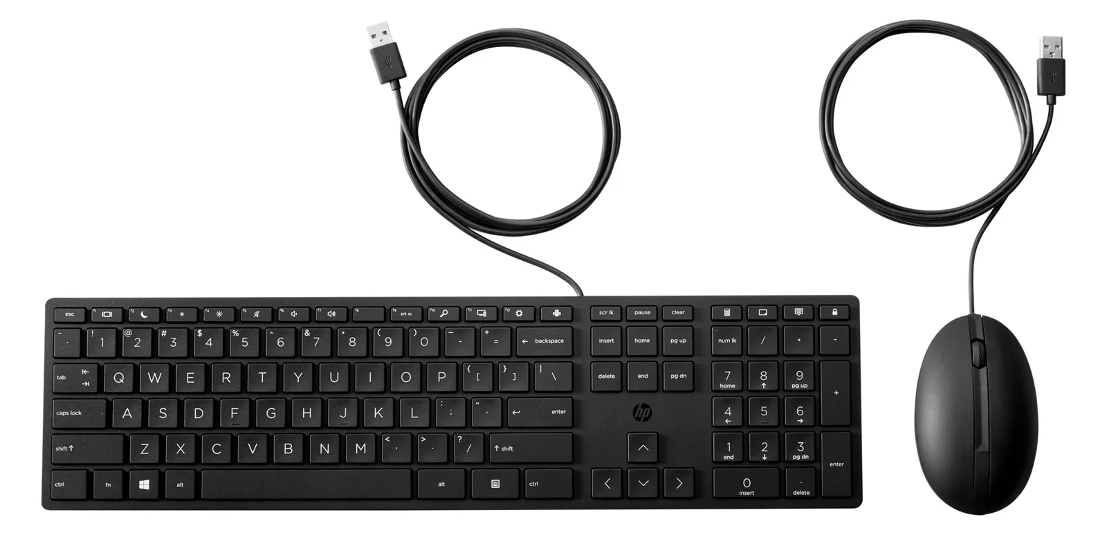 HP Desktop 320MK - Tastatur-und-Maus-Set - full size - TL: Schweiz, QWERTZ, Ansicht 4