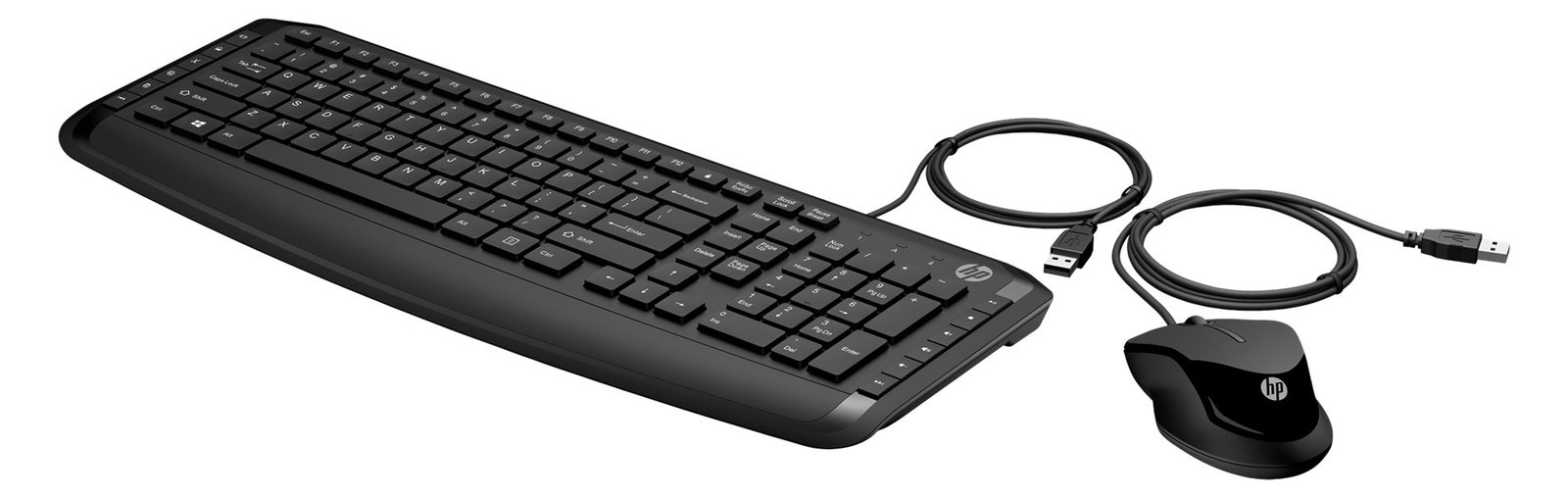 HP Pavilion 200 - Tastatur-und-Maus-Set - USB - TL: Deutsch, QWERTZ