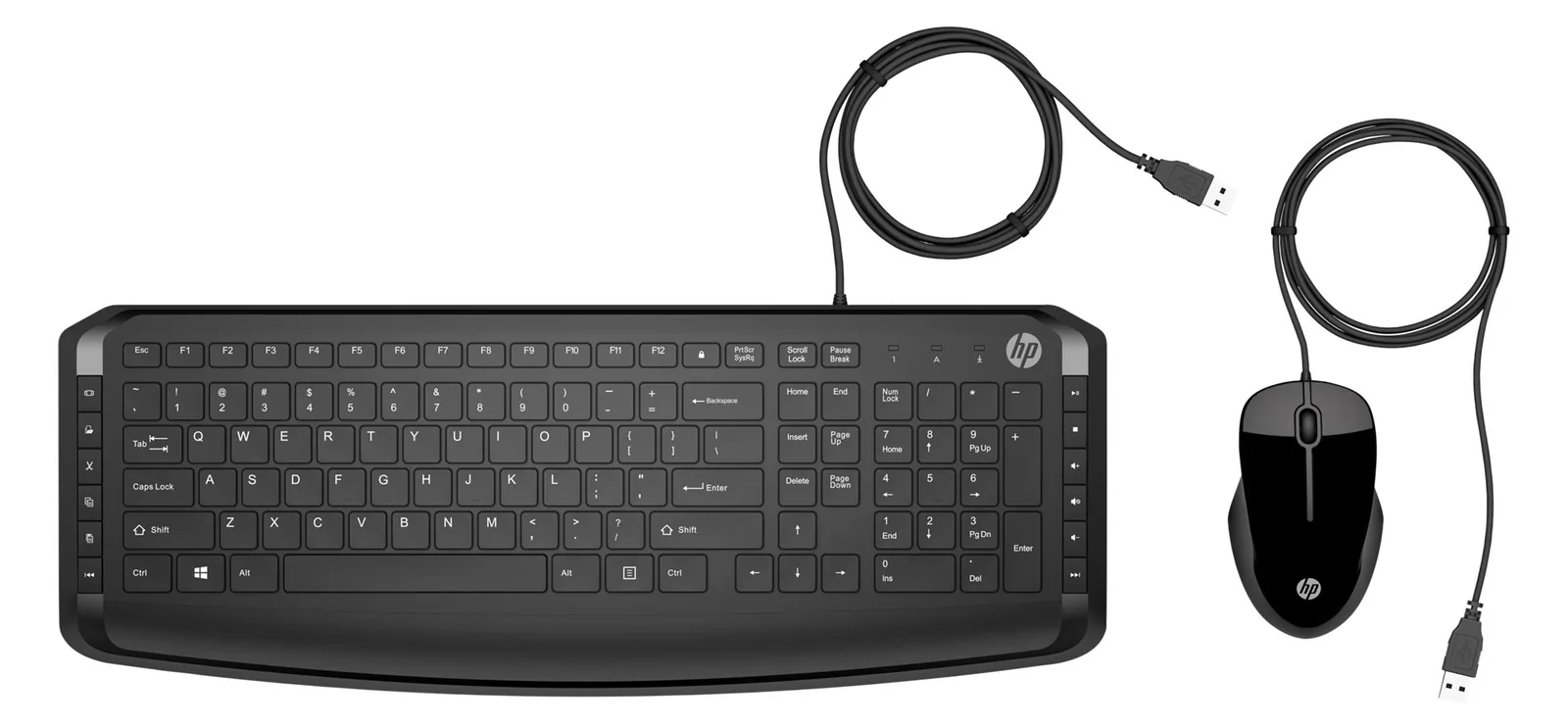 HP Pavilion 200 - Tastatur-und-Maus-Set - USB - TL: Deutsch, QWERTZ, Ansicht 2