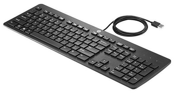 HP Slim - Tastatur - USB für EliteDesk 800 G2 (Mini Desktop) - TL: Deutsch, QWERTZ