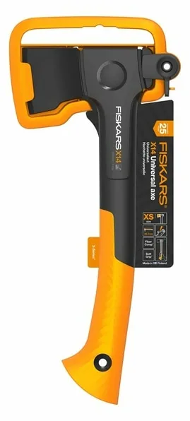 Fiskars X14 - Einzelne Axt - - 1 Stueck e - Schwarz - Orange - 355 mm - 13, Ansicht 2