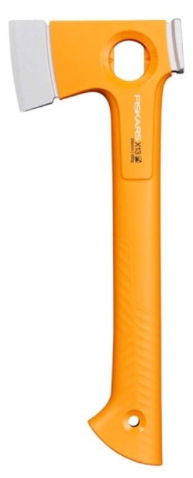 Fiskars X-series X13 Ultraleichte Wander- Campingaxt Axt/Beil orange