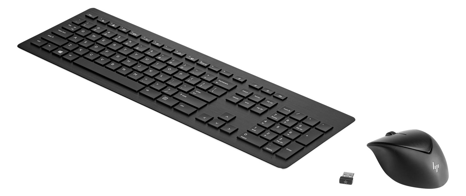 HP Wireless Rechargeable 950MK - Tastatur-und-Maus-Set - TL: UK, QWERTY