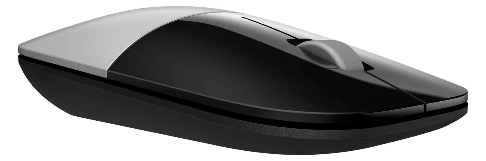 HP Z3700 - Maus - Blaue LED - kabellos - 2.4 GHz - kabelloser Empfänger (USB) - Silber, Ansicht 2