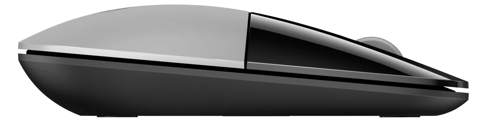 HP Z3700 - Maus - Blaue LED - kabellos - 2.4 GHz - kabelloser Empfänger (USB) - Silber, Ansicht 4