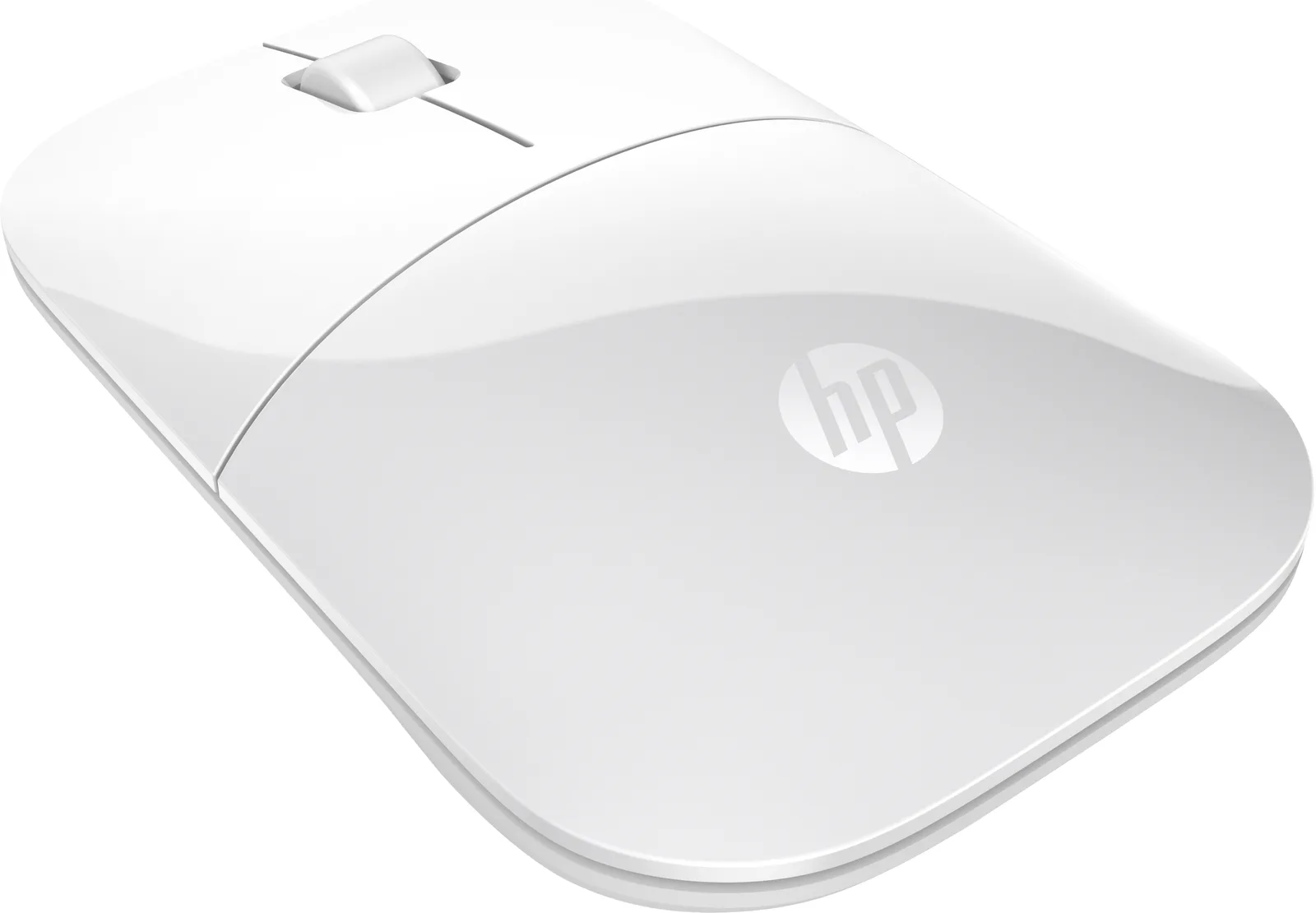 HP Z3700 - Maus - kabellos - 2.4 GHz - kabelloser Empfänger (USB) - Weiß, Ansicht 2