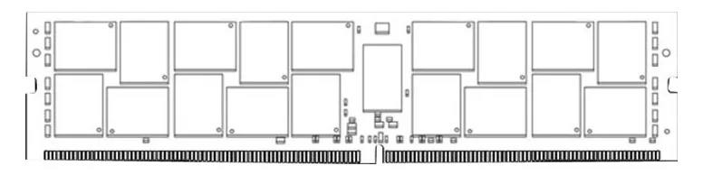 HPE DDR4 - Modul - 64 GB - LRDIMM 288-polig - 2133 MHz, Ansicht 3