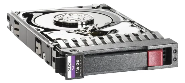 HPE Enterprise - Festplatte - 146 GB - Hot-Swap - 2.5 SFF (6.4 cm SFF), Ansicht 3