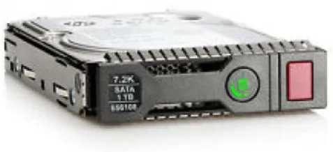 HPE Midline - Festplatte - 1 TB - Hot-Swap - 2.5 SFF (6.4 cm SFF), Ansicht 2