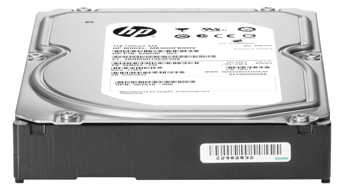 HPE Midline - Festplatte - 4 TB - Hot-Swap - 3.5 LFF Low Profile (8.9 cm LFF Low Profile), Ansicht 4
