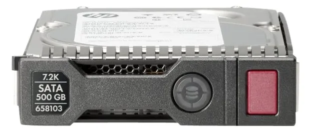 HPE Midline - Festplatte - 500 GB - Hot-Swap - 3.5 LFF (8.9 cm LFF), Ansicht 2