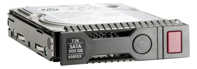 HPE Midline - Festplatte - 500 GB - Hot-Swap - 3.5 LFF (8.9 cm LFF), Ansicht 3