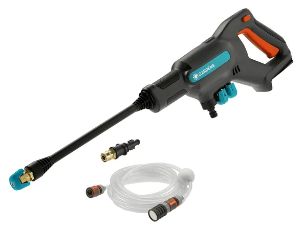 Gardena AquaClean 24/18V P4A - Kompakt - Akku - 5 m - Schwarz - Blau - Orange - 250 l/h - 24 bar, Ansicht 4