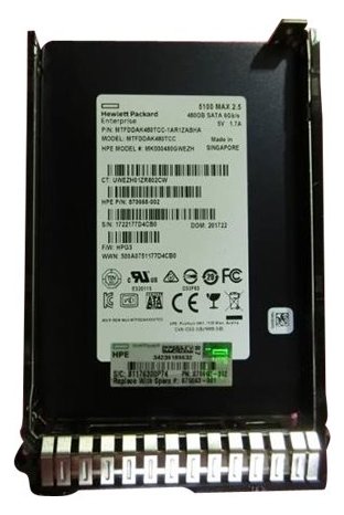 HPE Mixed Use - SSD - 480 GB - 2.5 SFF (6.4 cm SFF)