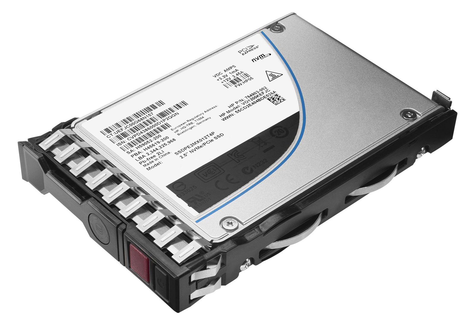 HPE Mixed Use-3 - SSD - 480 GB - Hot-Swap - 2.5 SFF (6.4 cm SFF)