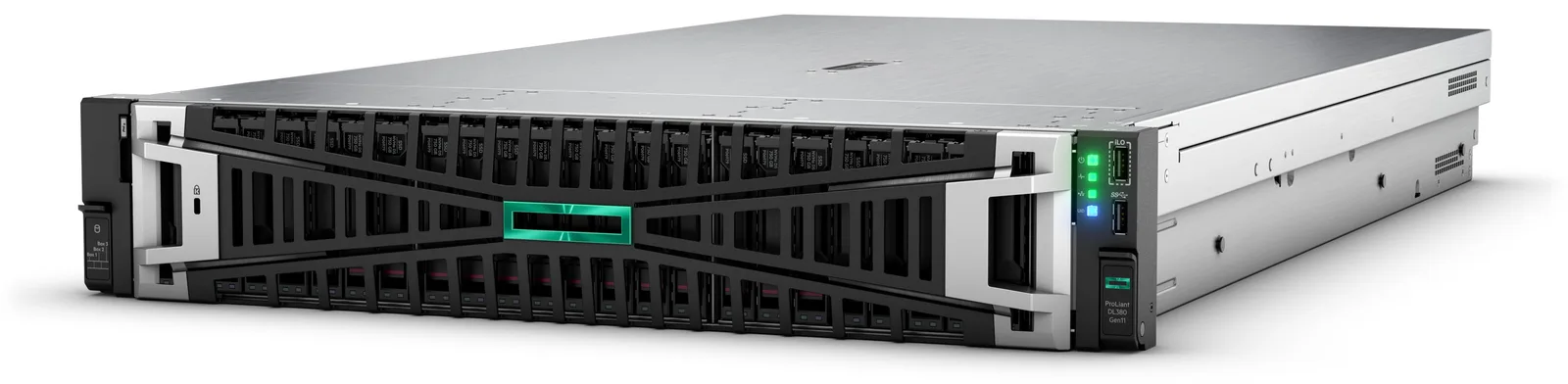 HPE ProLiant DL380 Gen11 - Server - Rack-Montage - 2U - zweiweg - 1 x Xeon Silver 4509Y / 2.6 GHz - RAM 64 GB - SATA/SAS, Ansicht 4