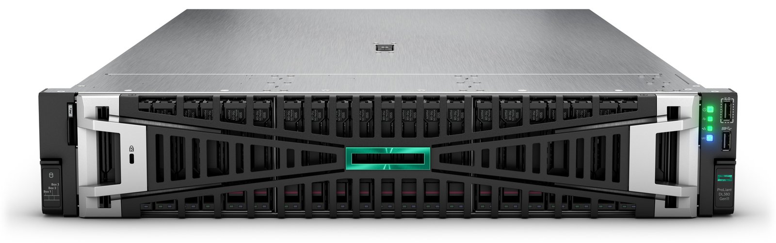 HPE ProLiant DL380 Gen11 Network Choice - Server - Rack-Montage - 2U - zweiweg - 1 x Xeon Silver 4510 / 2.4 GHz