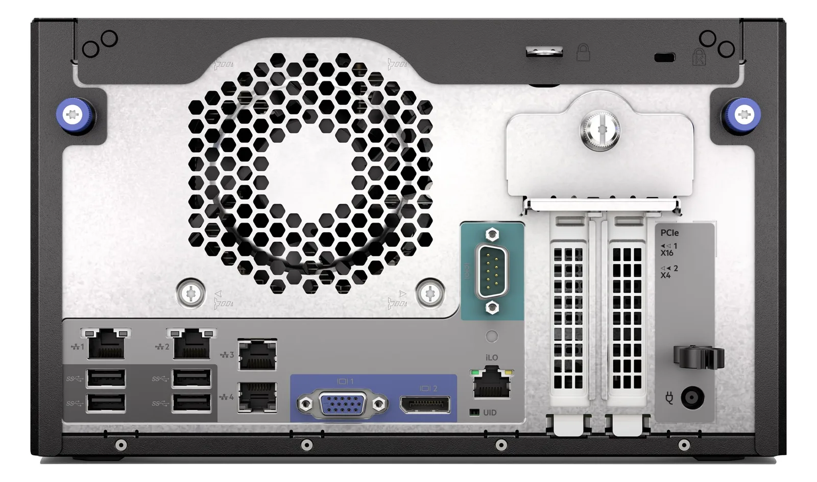 HPE ProLiant MicroServer Gen11 - Server - Rack-Montage - 1-Weg - 1 x Pentium Gold G7400 / 3.7 GHz - RAM 16 GB - SATA, Ansicht 2