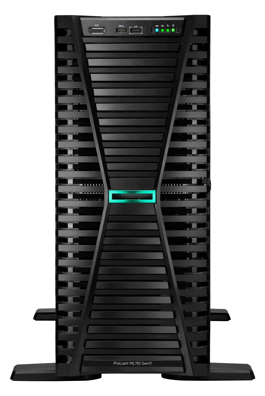 HPE ProLiant ML110 Gen11 - Server - Tower - 4.5U - 1-Weg - 1 x Xeon Silver 4510 / 2.4 GHz - RAM 64 GB, Ansicht 2