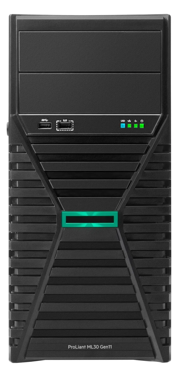 HPE ProLiant ML30 Gen11 - Server - Tower - 4U - 1-Weg - 1 x Xeon 6325P - RAM 32 GB - SATA - Hot-Swap 8.9 cm (3.5) - HDD, Ansicht 5