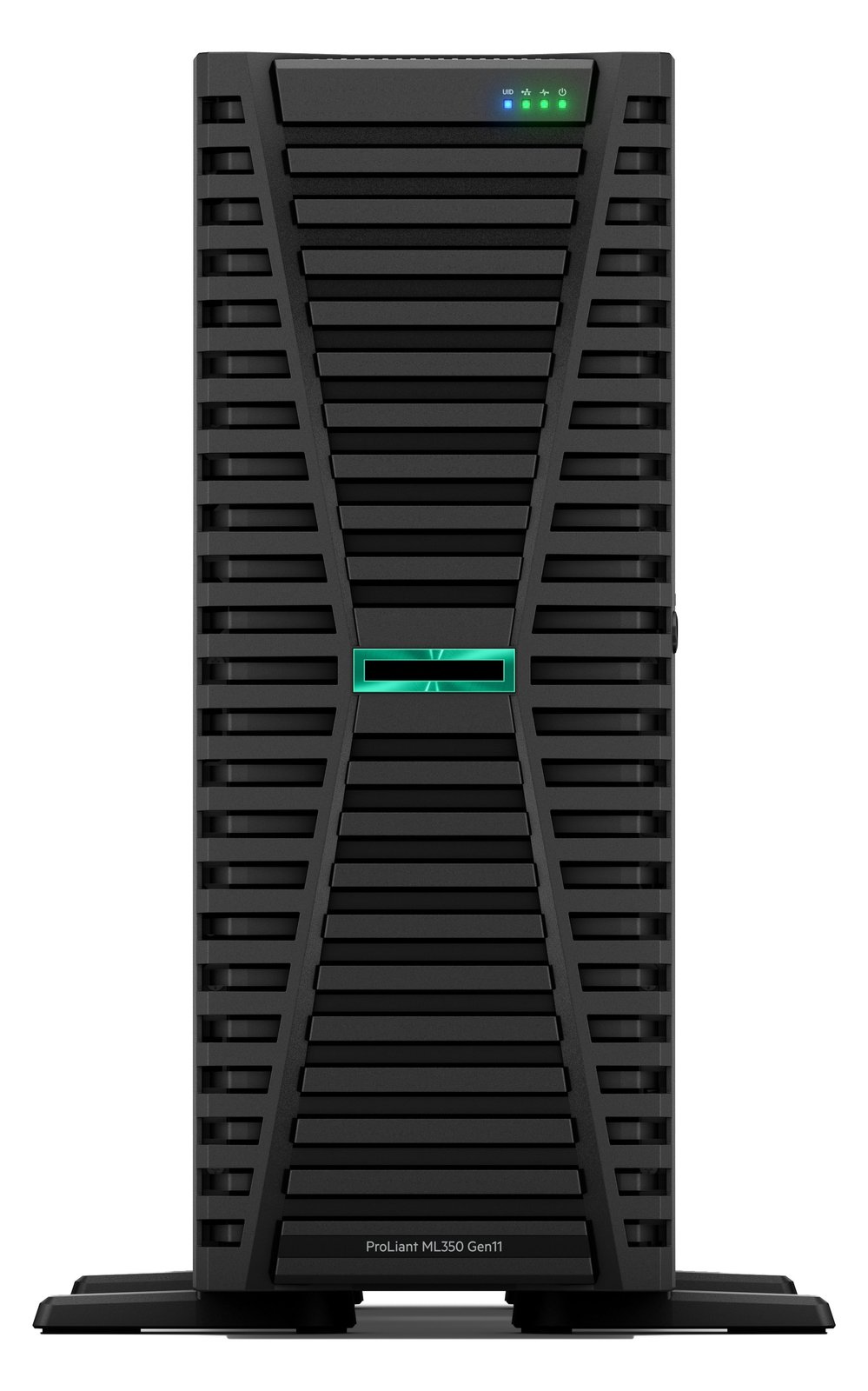 HPE ProLiant ML350 Gen11 - Server - Tower - 4U - zweiweg - 1 x Xeon Silver 4510 / 2.4 GHz - RAM 64 GB - SATA/SAS/NVMe von LumaTech