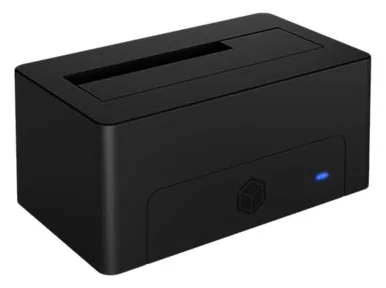 ICY BOX IB-1121-U3 - HDD-Dockingstation mit Datenanzeige, Netzanzeige, Ein/Aus-Schalter Schächte: 1 - 2,5 / 3,5, Ansicht 2