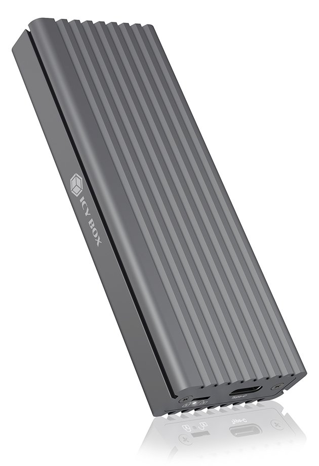 ICY BOX IB-1817M-C31 - Speichergehäuse mit Datenanzeige - M.2 - NVMe - USB 3.1 (Gen 2) von LumaTech