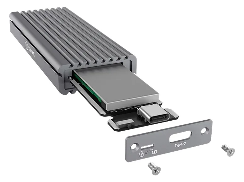 ICY BOX IB-1817M-C31 - Speichergehäuse mit Datenanzeige - M.2 - NVMe - USB 3.1 (Gen 2), Ansicht 4