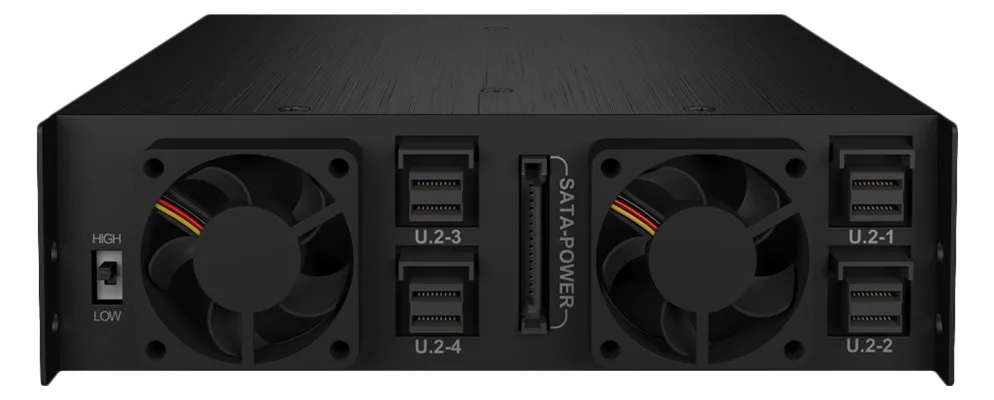 ICY BOX IB-2242U2K - Laufwerksschachtadapter - 2.5 (6.4 cm), Ansicht 3