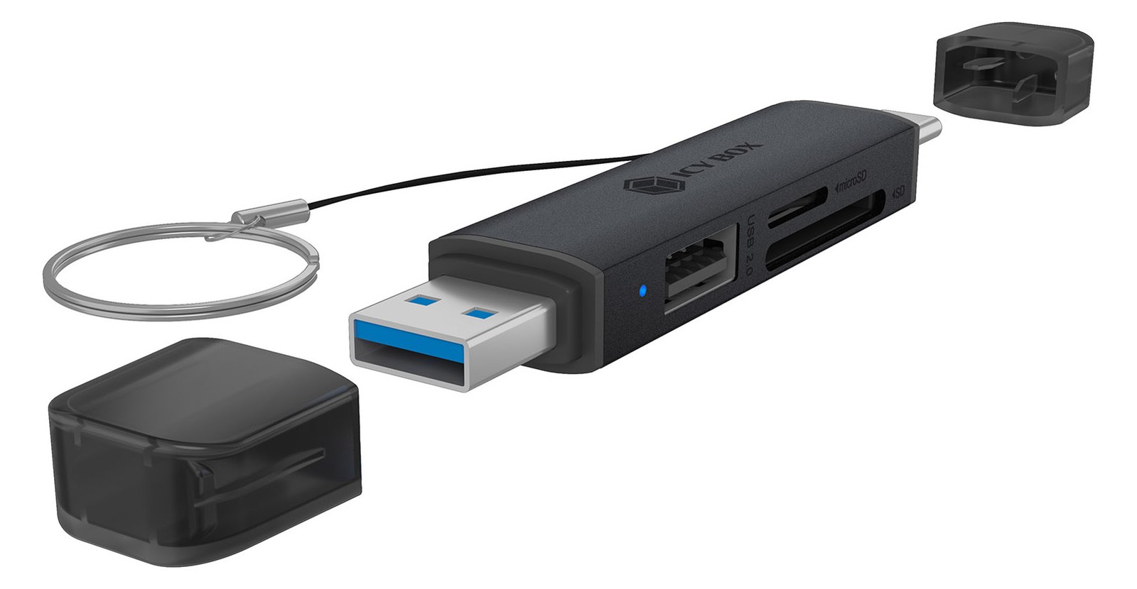 ICY BOX IB-CR203-CU3 USB 3.2 Gen 1 Card - Card-Reader