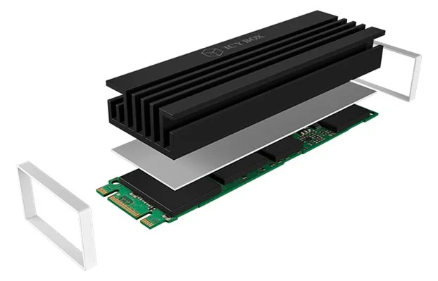 ICY BOX ICY BOX IB-M2HS-70 - Solid State Drive Kühlkörper, Ansicht 2