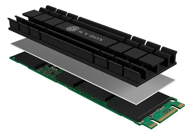 ICY BOX ICY BOX IB-M2HS-701 - Solid State Drive Kühlkörper, Ansicht 3