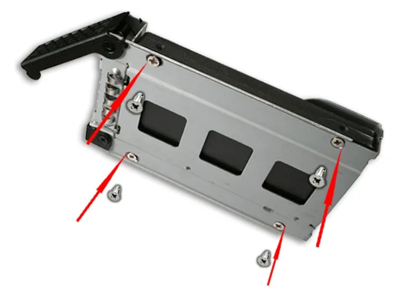 Icy Dock ICY Dock MB991IK-B - Laufwerksschachtadapter - 3,5 auf 2,5 (8.9 cm to 6.4 cm), Ansicht 5