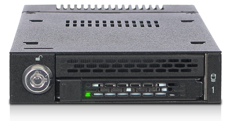 Icy Dock ToughArmor MB833M2K-B - Mobiles Speicher-Rack mit Kühlkörper