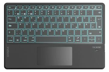 Inateck Keyboard 01104 gray[KB01104_gray] - Tastatur - TL: Deutsch, QWERTZ von LumaTech