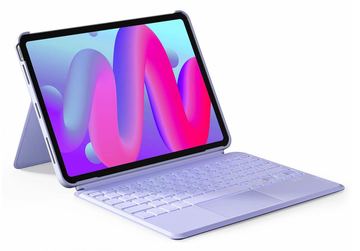 Inateck Keyboard iPad 11 purple Air 4/5 Generation COM - Tastatur - TL: Deutsch, QWERTZ von LumaTech