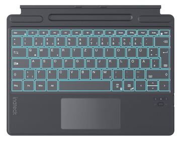 Inateck Keyboard Surface gray Sureface Pro 8-11 Com. - Tastatur - TL: Deutsch, QWERTZ von LumaTech