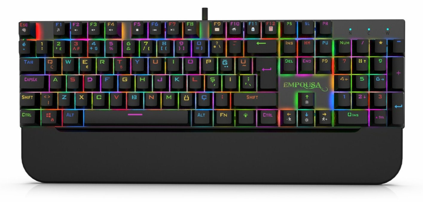 INCA Gaming Tastatur IKG-443 Mechanisch red switch - Tastatur - TL: Deutsch, QWERTZ