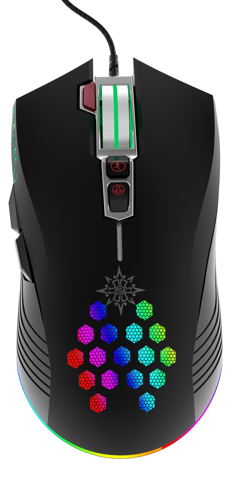 INCA IMG-347 - rechts - Optisch - USB Typ-A - 7200 DPI - Schwarz