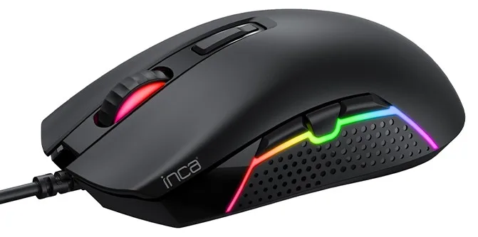 INCA IMG-GT14 - rechts - USB Typ-A - 3600 DPI - Schwarz, Ansicht 2