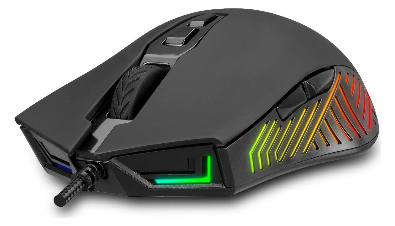 INCA IMG-GT17 - rechts - Optisch - USB Typ-A - 6400 DPI - Schwarz, Ansicht 2