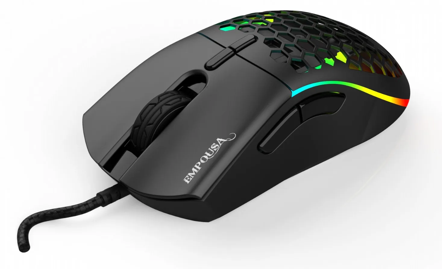 INCA IMG-GT20 - Beidhändig - Optisch - USB Typ-A - 10000 DPI - Schwarz, Ansicht 4