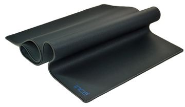 INCA IMP-018 - Schwarz - Monochromatisch - Stoff - Anti-Rutsch-Basis - Gaming-Mauspad von LumaTech