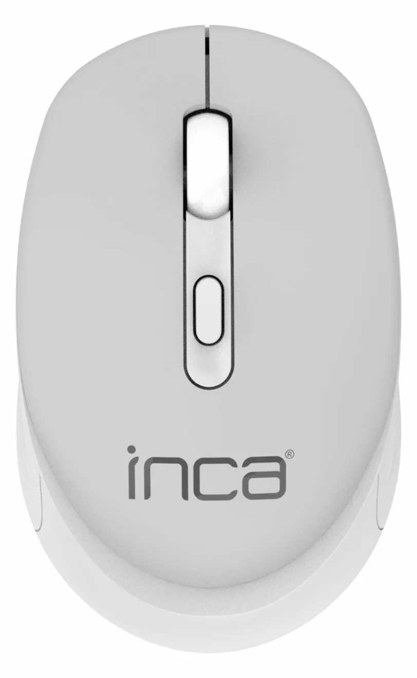 INCA Maus IWM-243RG CANDY DESIGN Grau 2.4GHz - Maus - 1.600 dpi, Ansicht 2